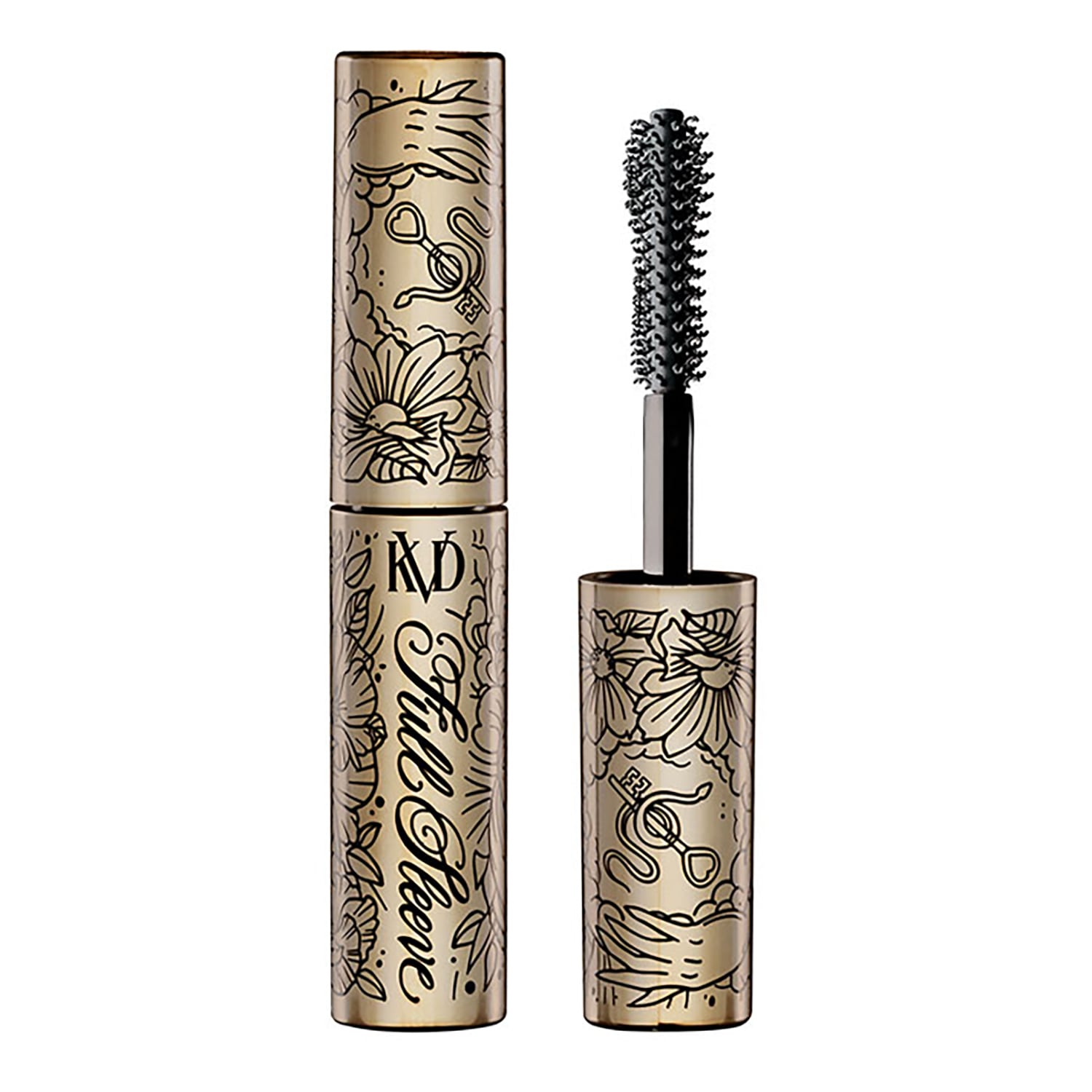 Kvd Beauty - Full Sleeve - Minitusz - Full Sleeve Mascara Mini Ink Black 10 - Dla Kobiet